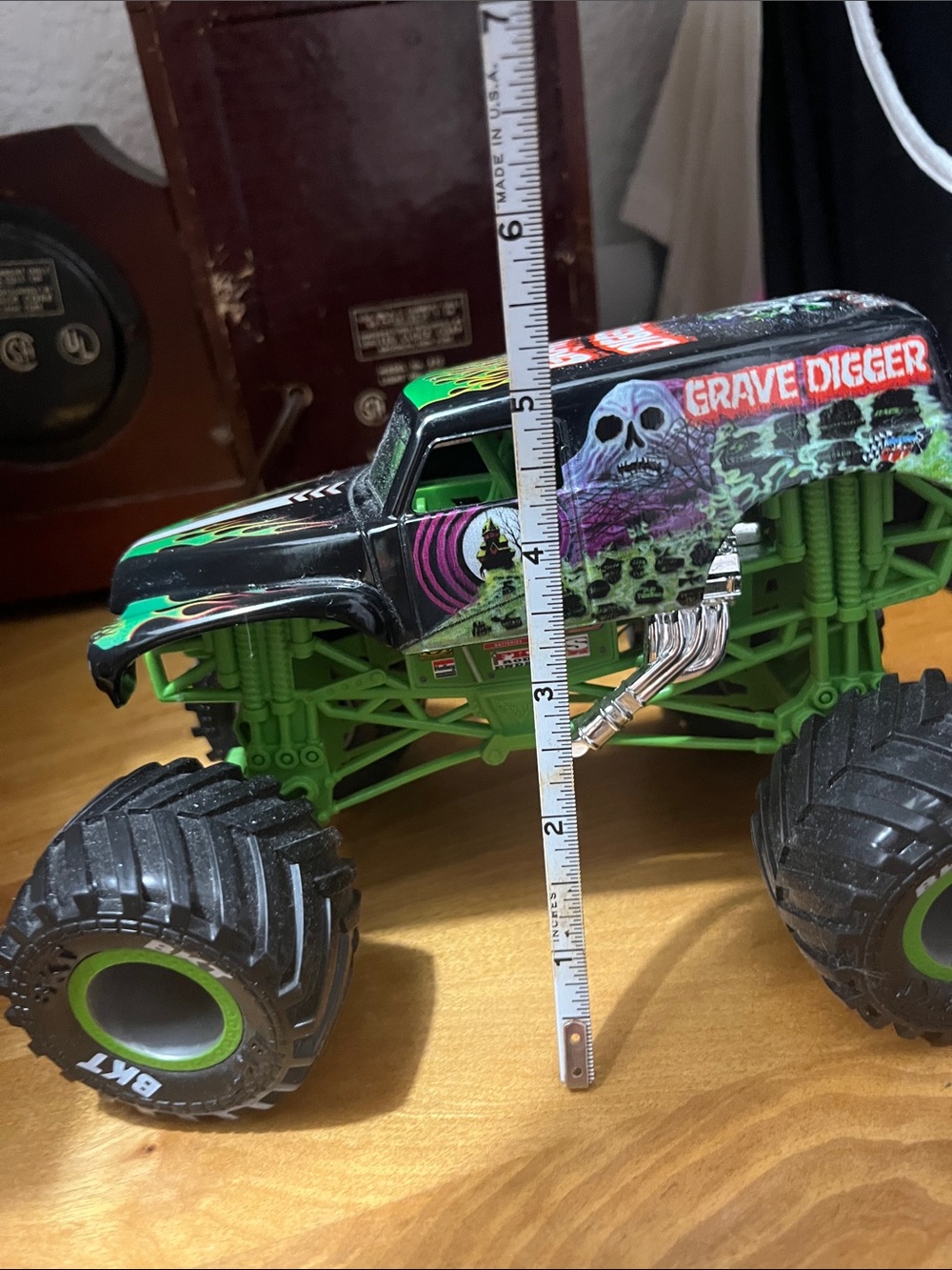 Grave Digger Monster Truck Toy - Official Monster Jam Style